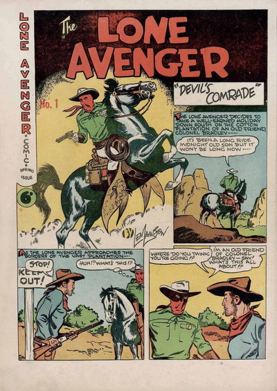 The Lone Avenger  #1 ([January 1951?])