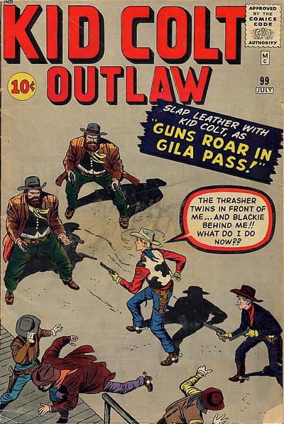 Kid Colt Outlaw (Marvel, 1949 series) #99 July 1961