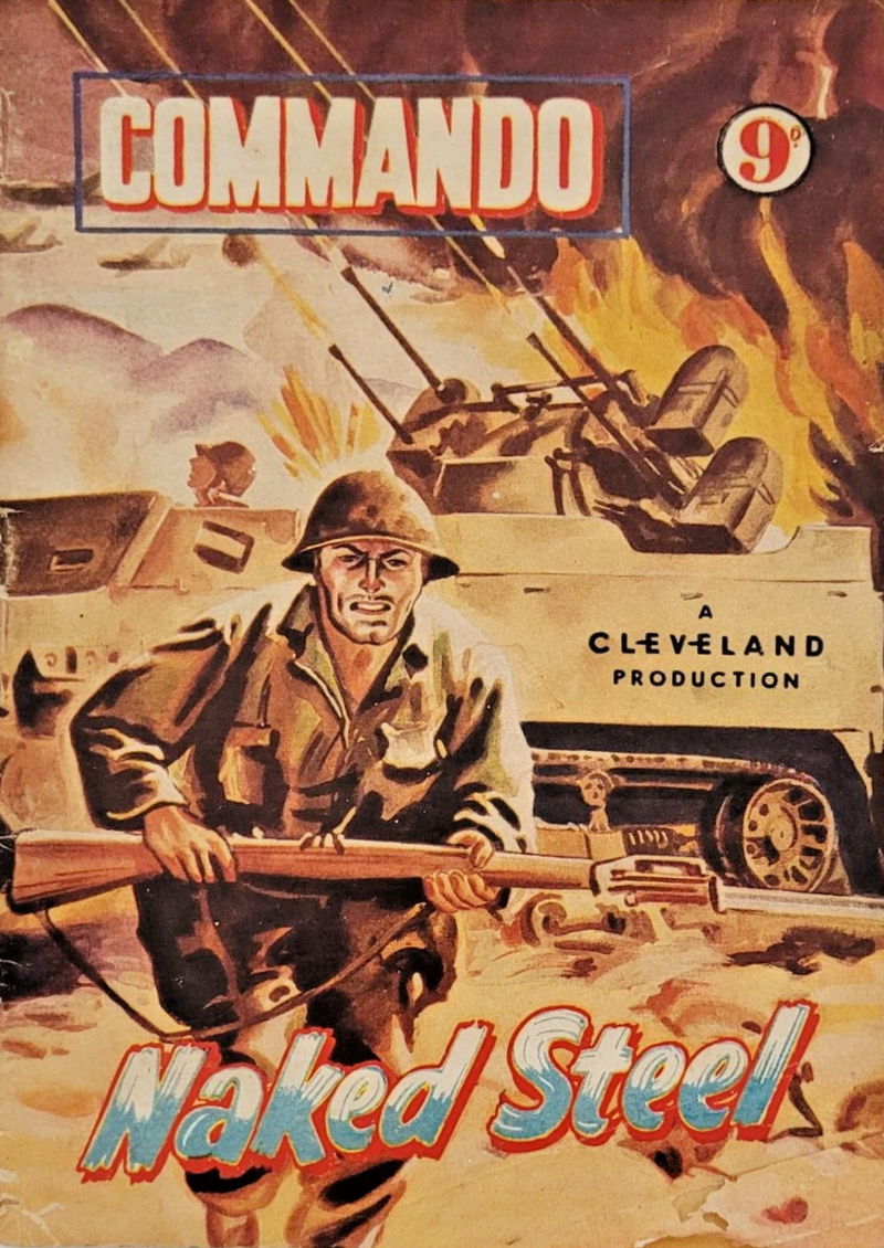 Commando (Cleveland, 1954? series)  — Naked Steel ([1954?])