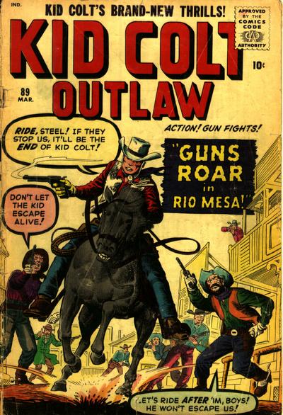 Kid Colt Outlaw  #89 (March 1960)