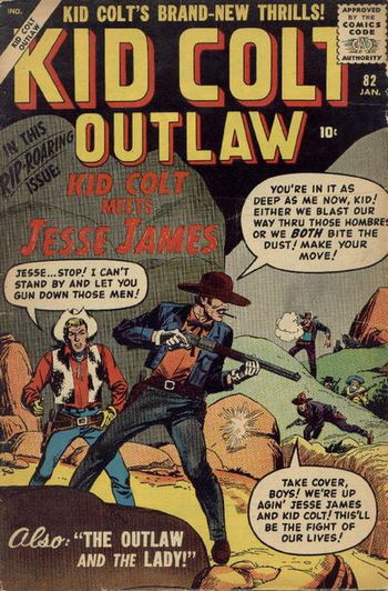 Kid Colt Meets Jesse James