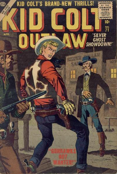 Kid Colt Outlaw  #71 (April 1957)