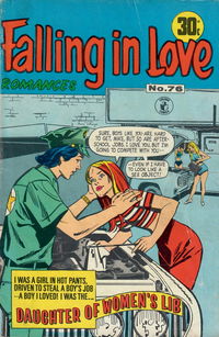 Falling in Love Romances (Colour Comics, 1958 series) #76 [April 1973]