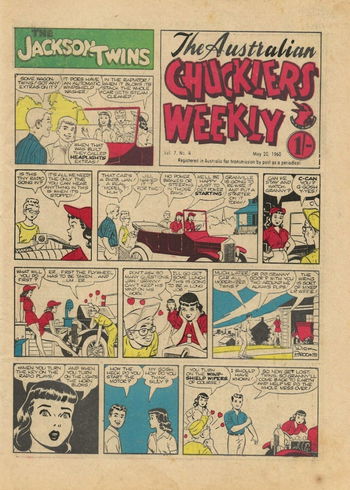 The Australian Chucklers Weekly (Chucklers, 1959 series) v7#4 (20 May 1960)