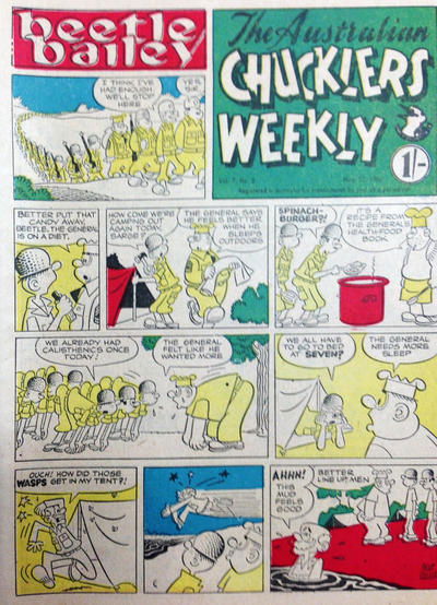 The Australian Chucklers Weekly (Chucklers, 1959 series) v7#5 (27 May 1960)