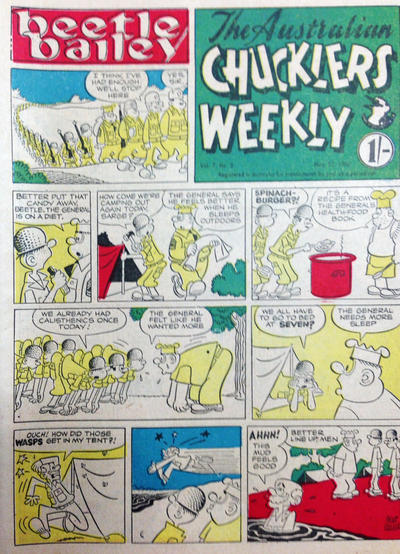 The Australian Chucklers Weekly  v7#5 (27 May 1960)