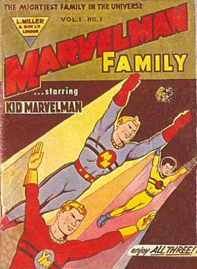 Marvelman Family  #1 (October 1956)