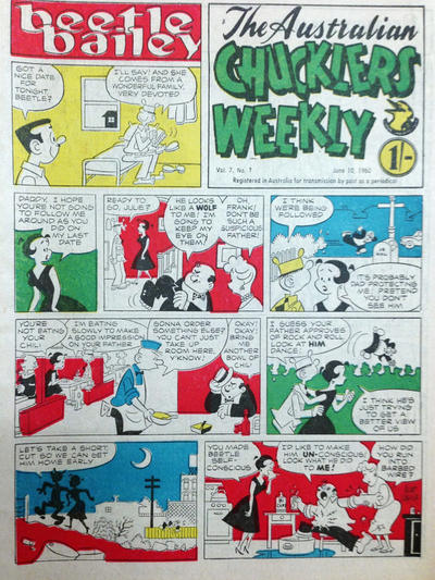 The Australian Chucklers Weekly  v7#7 (10 June 1960)