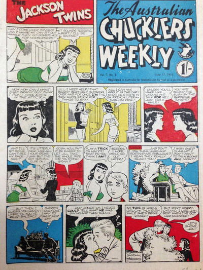 The Australian Chucklers Weekly (Chucklers, 1959 series) v7#8 (June 1960)