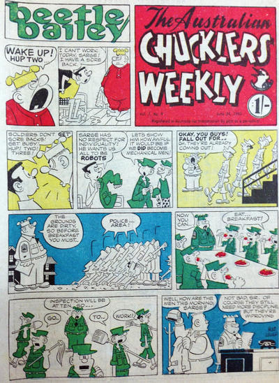 The Australian Chucklers Weekly  v7#9 (24 June 1960)