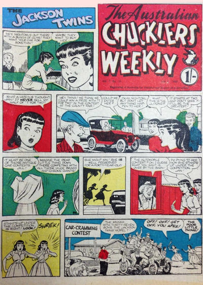 The Australian Chucklers Weekly  v7#10 (1 July 1960)