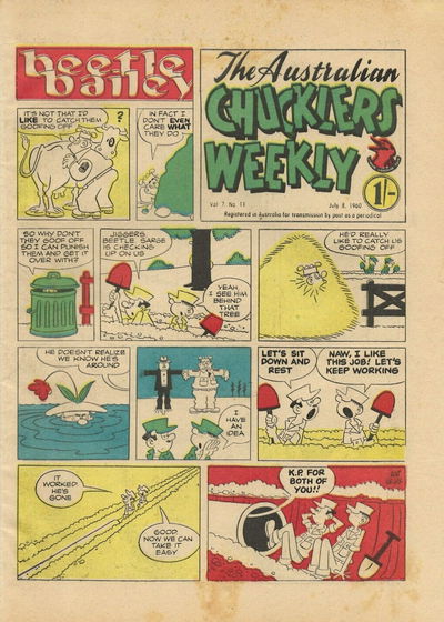 The Australian Chucklers Weekly (Chucklers, 1959 series) v7#11