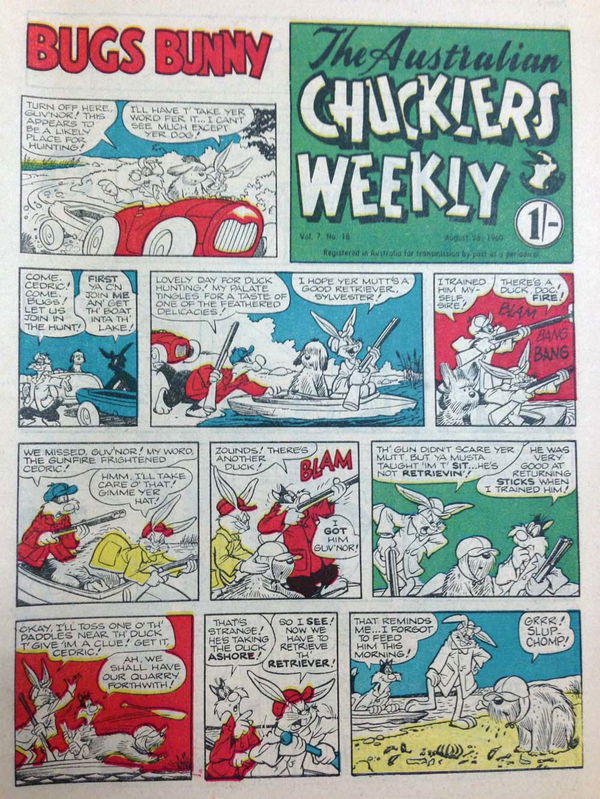 The Australian Chucklers Weekly (Chucklers, 1959 series) v7#18 (26 August 1960)