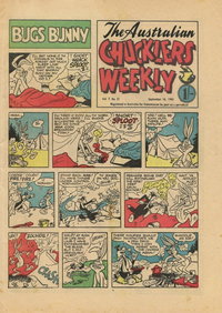 The Australian Chucklers Weekly  v7#21 (16 September 1960)