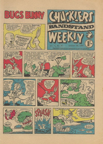 Chucklers Weekly with Bandstand  v7#27 (28 October 1960)