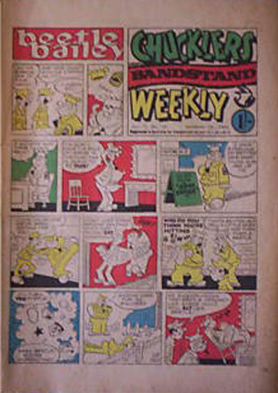 Chucklers Weekly with Bandstand (Chucklers, 1960 series) v7#34