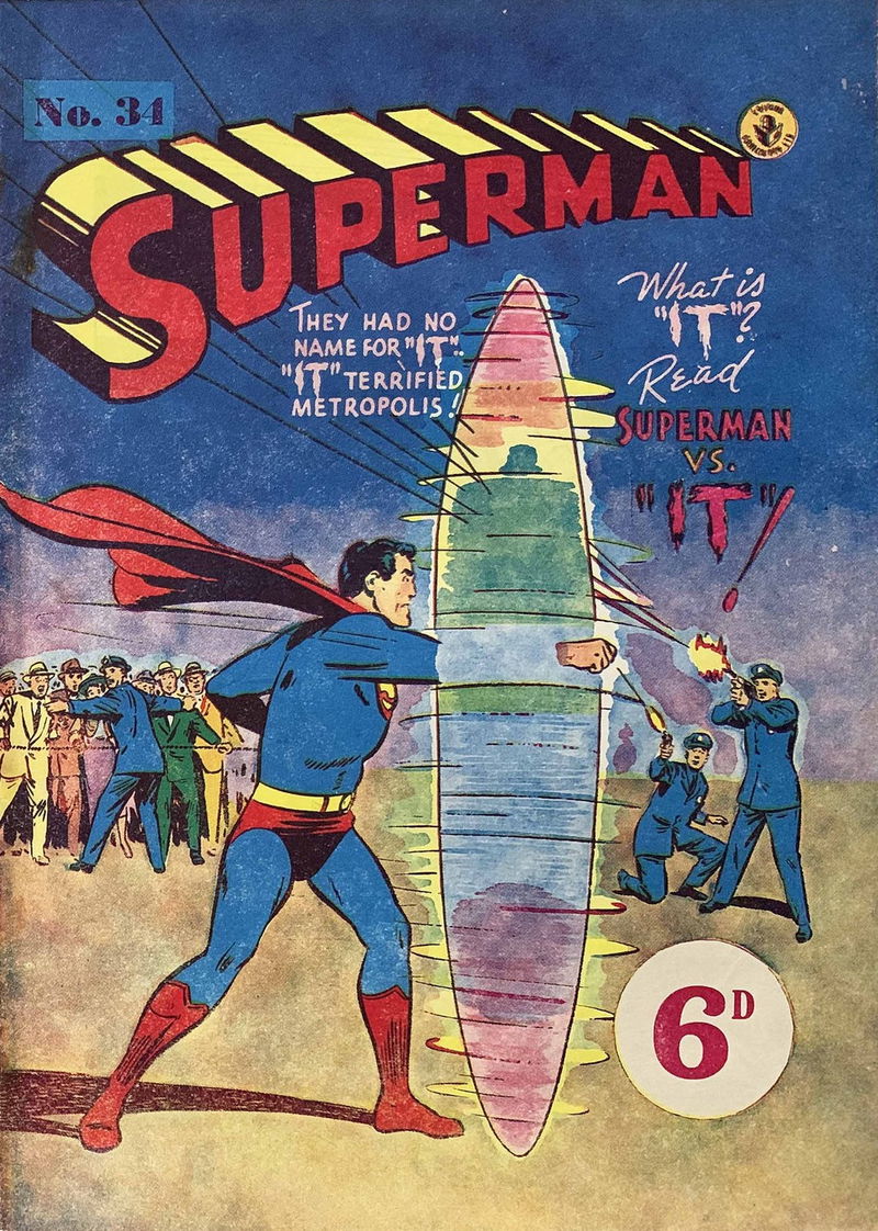 Superman (KG Murray, 1952 series) #34 (January 1953)