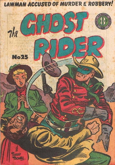 The Ghost Rider (Atlas, 1951? series) #25 [August 1954?]