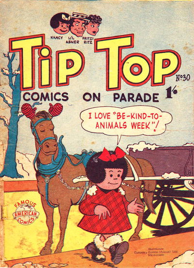 Tip Top Comics on Parade (New Century, 1954 series) #30 [July 1956?]