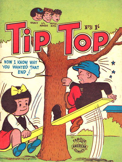 Tip Top Comics on Parade (New Century, 1954 series) #31 [August 1956?]