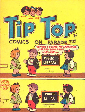 Tip Top Comics on Parade (New Century, 1954 series) #32 (September 1956)