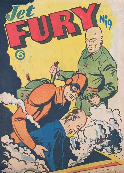 Jet Fury (Pyramid, 1951 series) #19 ([July 1951?])