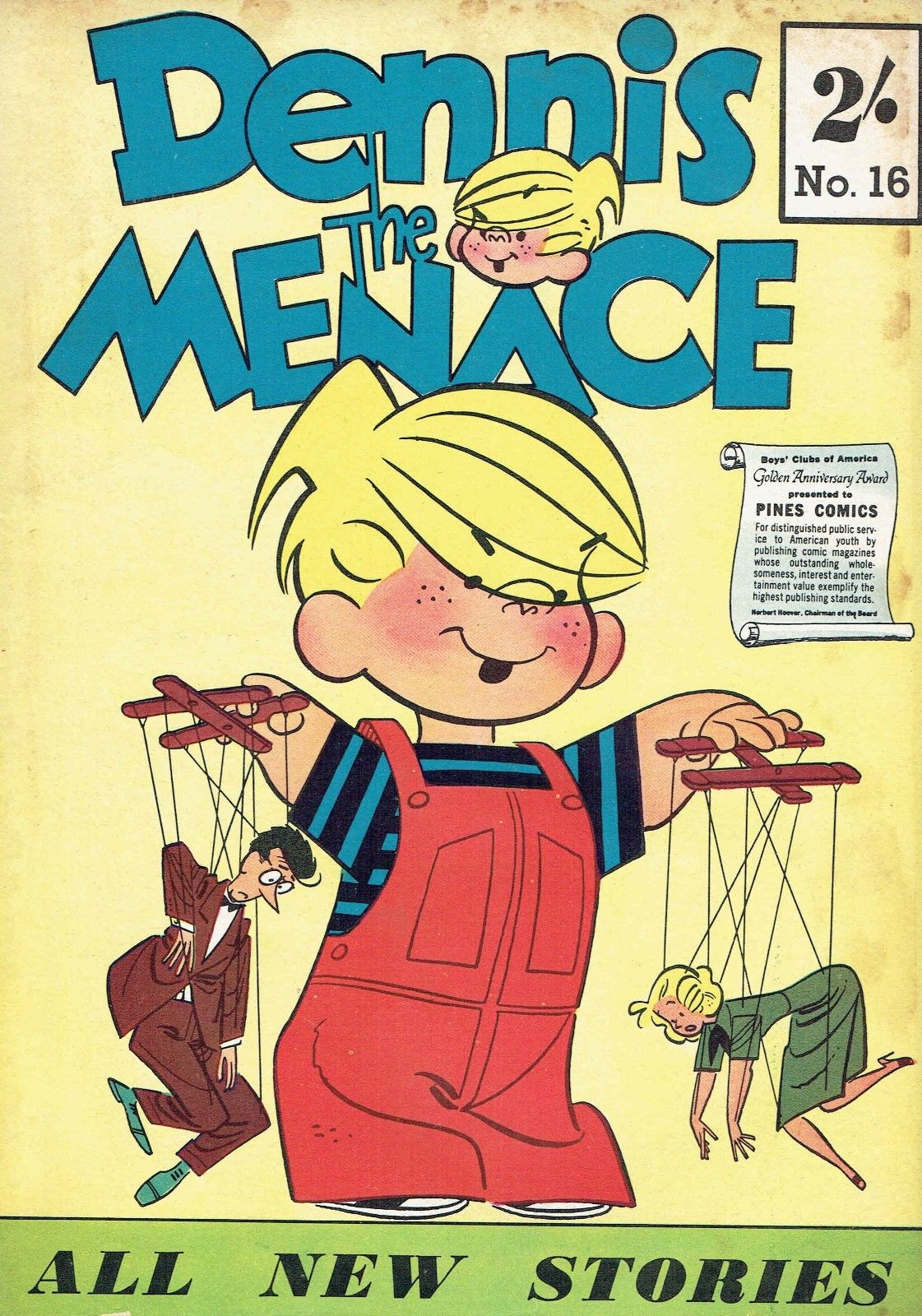 Dennis the Menace (Cleland, 1956 series) #16 ([June 1958?])