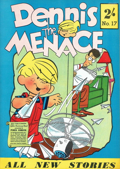 Dennis the Menace  #17 ([August 1958?])