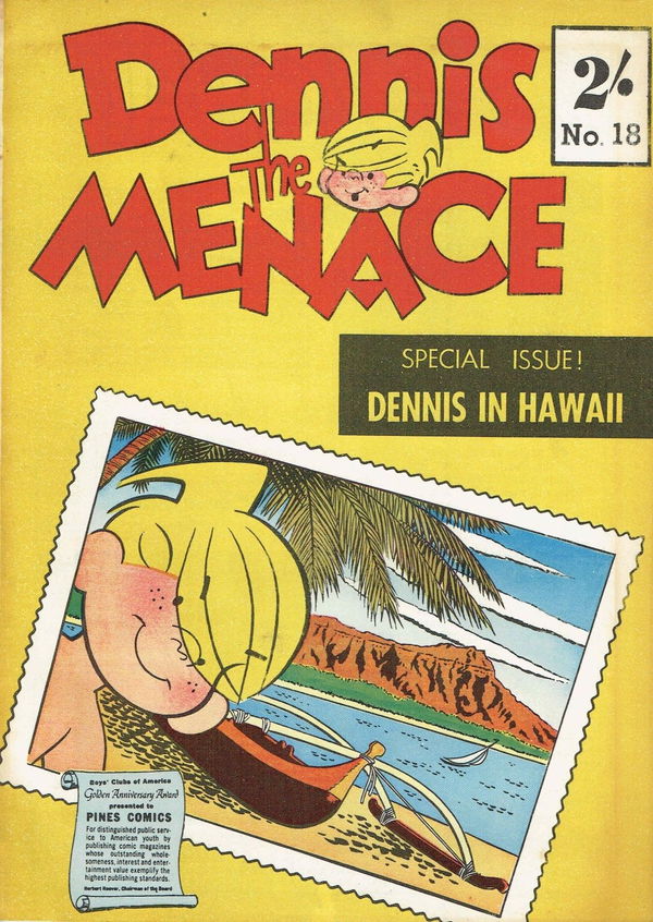 Dennis the Menace (Cleland, 1956 series) #18 ([October 1958])