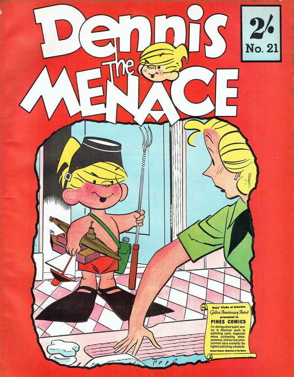 Dennis the Menace (Cleland, 1956 series) #21 ([April 1959?])