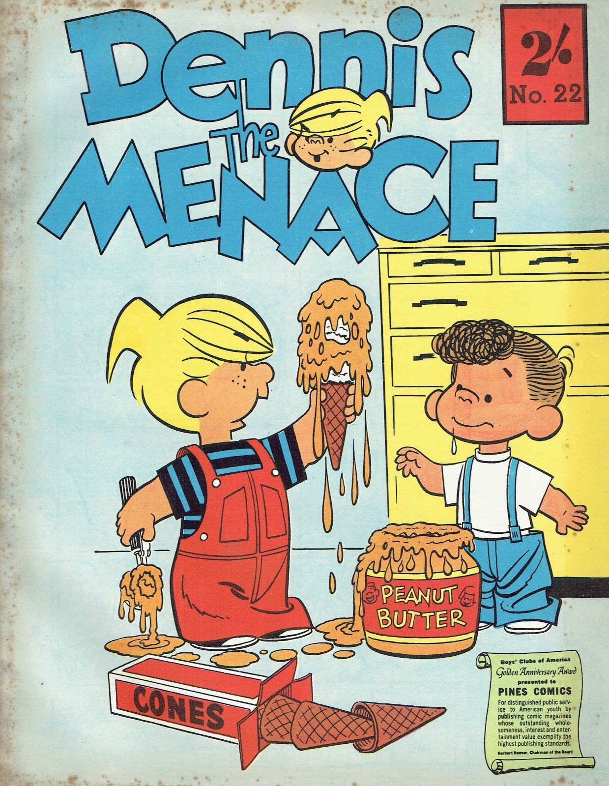 Dennis the Menace (Cleland, 1956 series) #22 ([June 1959?])