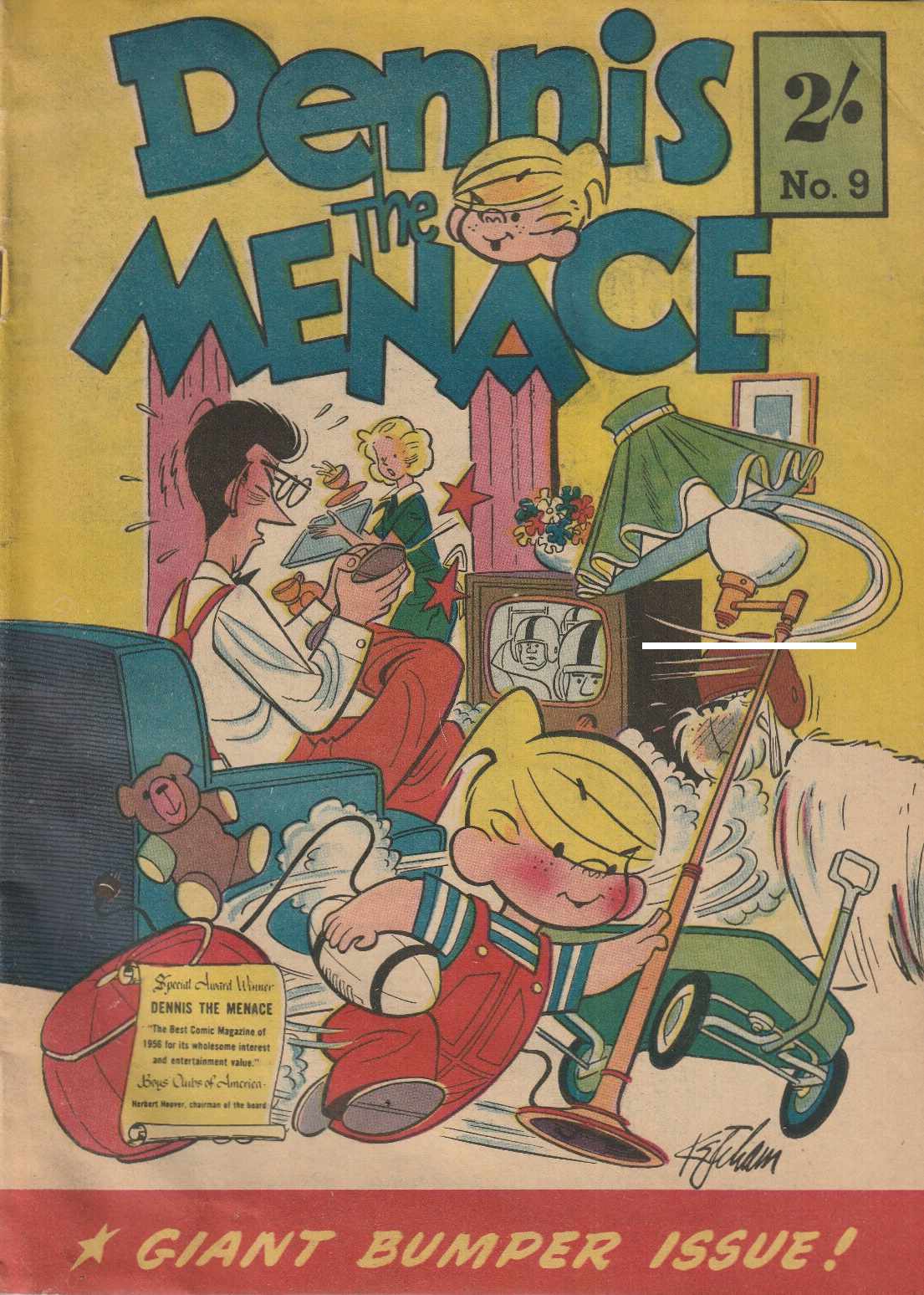 Dennis the Menace (Cleland, 1956 series) #9 ([1957?])