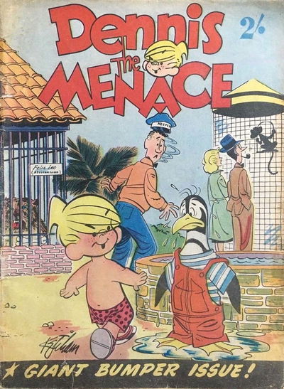 Dennis the Menace Giant Bumper Issue (Cleland, 1956) 