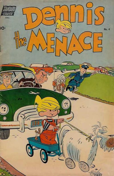 Dennis the Menace (Pines, 1953 series) #4 (May 1954)