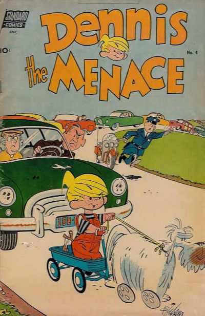 Dennis the Menace (Pines, 1953 series) #4 (May 1954)