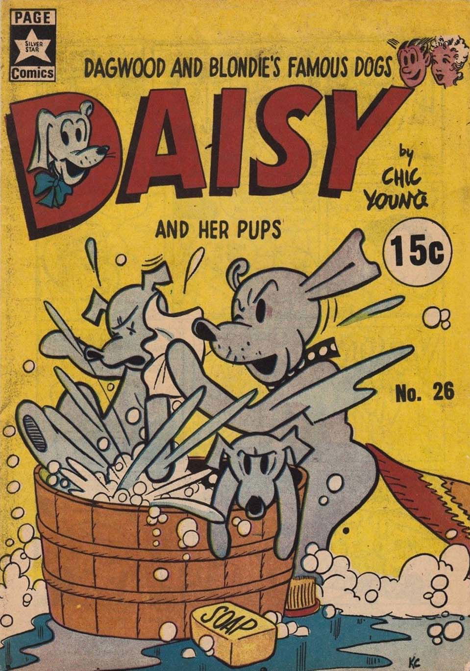 Ausreprints Daisy And Her Pups Harvey 1951 Series 14 1945