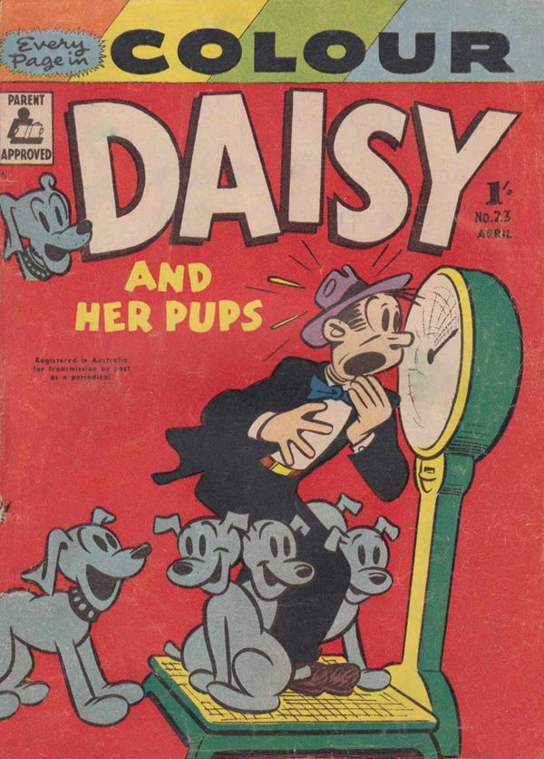 Daisy and her Pups (ANL, 1957 series) #23 (April 1957)