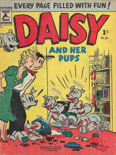 Daisy and her Pups  #26 (October 1957)
