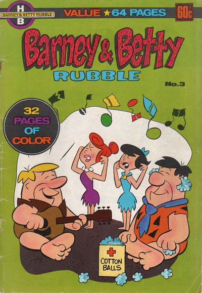 The Flintstones' Neighbors Barney & Betty Rubble (Murray, 1979? series) #3 [1979?]