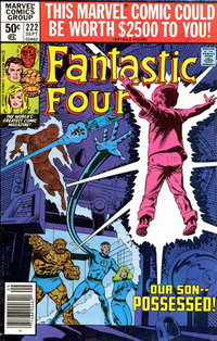 Fantastic Four (Marvel, 1961 series)  #222 (September 1980) — Our Son-- Possessed!