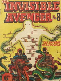 The Invisible Avenger  #8 (September 1952)
