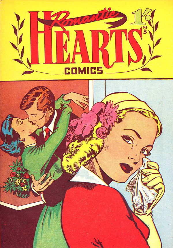 Romantic Hearts Comics (Action Comics, 1955? series) #3 ([August 1955?])