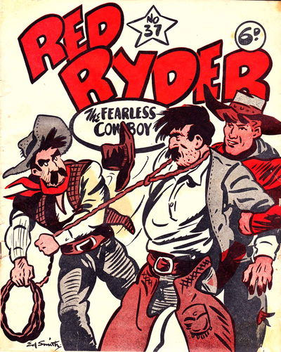 Red Ryder the Fearless Cowboy (Fitchett, 1941? series) #37 — The Adventures of Red Ryder [May 1944?]