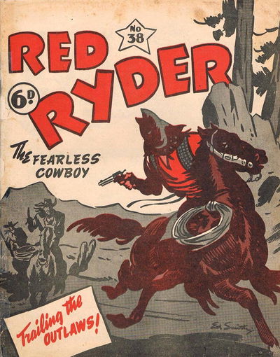 Red Ryder the Fearless Cowboy (Fitchett, 1941? series) #38 — The Adventures of Red Ryder [June 1944?]