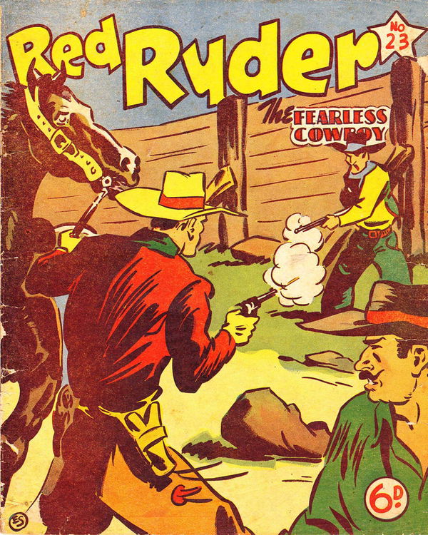 Red Ryder the Fearless Cowboy (Fitchett, 1941? series) #23 ([March 1943?])