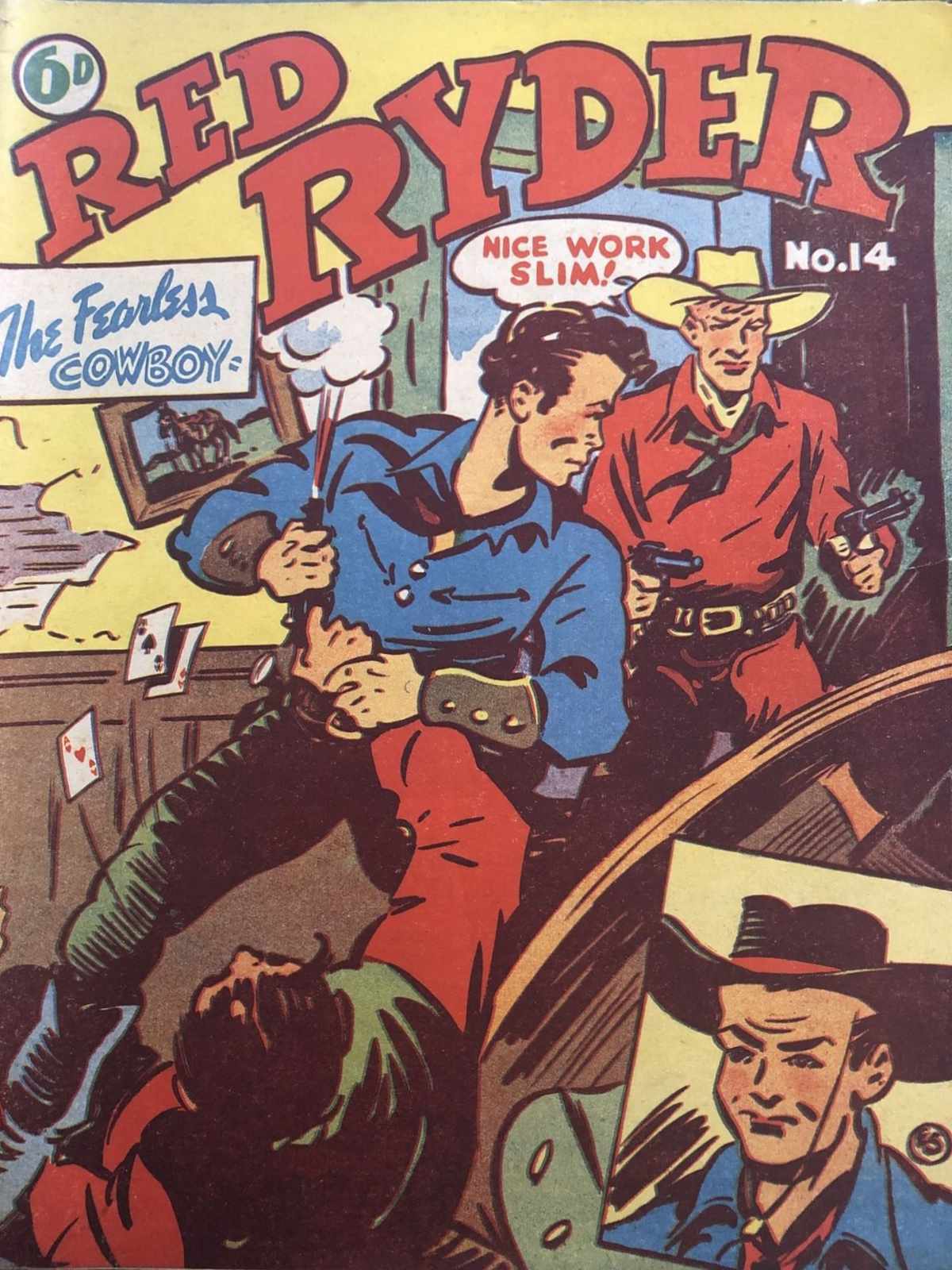 Red Ryder the Fearless Cowboy (Fitchett, 1941? series) #14 ([June 1942?])