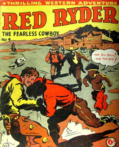 Red Ryder the Fearless Cowboy (Fitchett, 1941? series) #4 — The Adventures of Red Ryder [August 1941?]