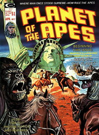 Planet of the Apes (Marvel, 1974 series)  #7 (April 1975) — Marvel's Illustrated Adaptation of Beneath the Planet of the Apes