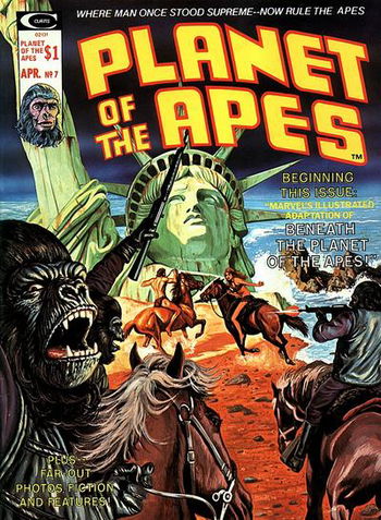 Marvel's Illustrated Adaptation of Beneath the Planet of the Apes