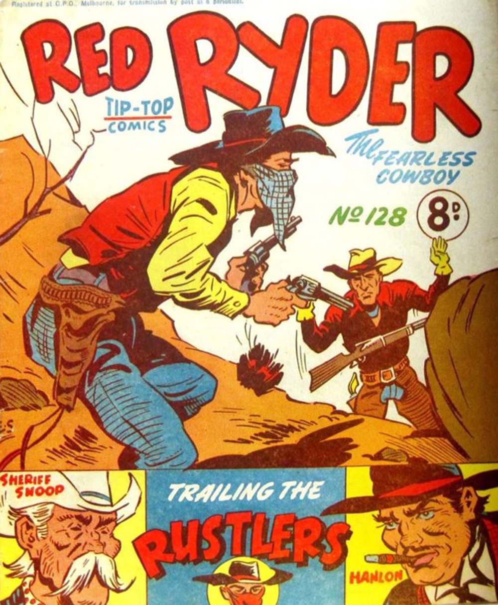 Red Ryder the Fearless Cowboy (Southdown Press, 1945 series) #128 — Tip-Top Comics—Adventures of Red Ryder (December 1951)
